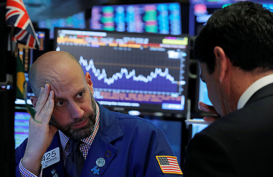 Обвал американских фондовых рынков
