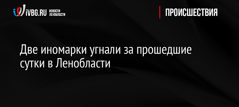 Житель Ленобласти задержал угонщика, протаранив собственную машину