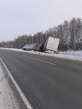 Два человека погибли в ДТП с фурами на трассе Кемерово – Новосибирск