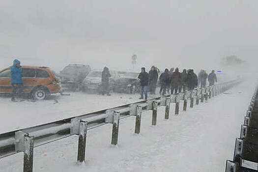 В Пензенской области в ДТП с участием более 20 машин пострадали шесть человек