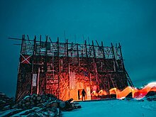 Луч света. Сожжение «Четвертой стены», блинкоины и капсула с посланиями: как будут праздновать Масленицу в Никола-Ленивце