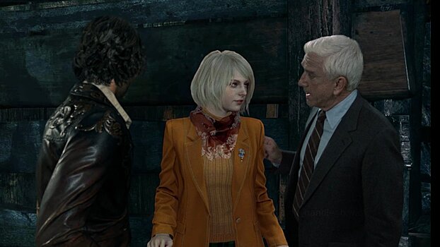 Лесли Нильсен из «Голого пистолета» попал в мир Resident Evil 4