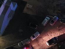 В Курске пожарная машина не смогла подъехать к дому из-за автомобилей