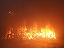 Пожар произошел на складе в подмосковном Дзержинске