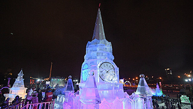 На Поклонной горе появятся ледяные Эйфелева башня и Биг-Бен