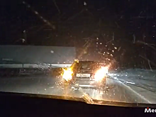 На "Скандинавии" под Выборгом страшная массовая авария с участием фуры