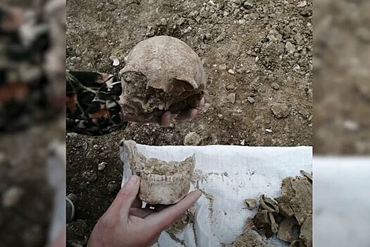 В Забайкалье нашли останки древнего человека