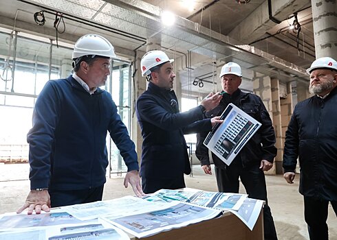 В Чехове до конца 2025 года завершат строительство детской поликлиники