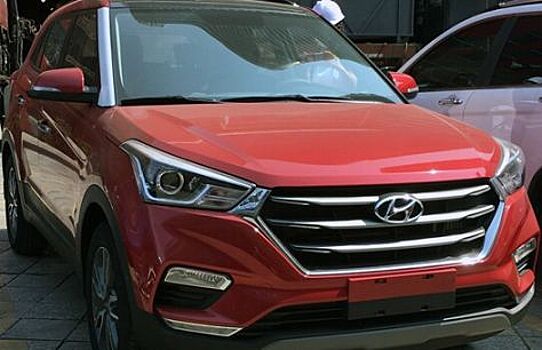 Появились фотографии обновленного Hyundai Creta