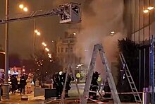 Пожар в центре Москвы потушили