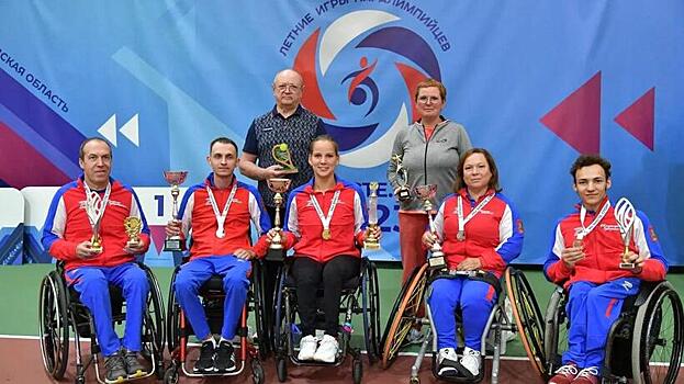Теннисисты из Подмосковья завоевали четыре медали на Летних играх паралимпийцев