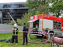 Число пострадавших при пожаре в московском бизнес-центре возросло
