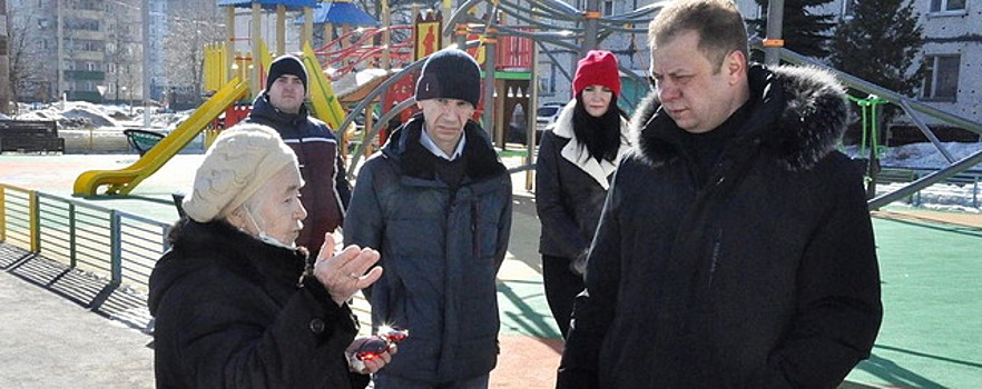 Глава Электрогорска проверил качество содержания территории округа