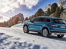 На что способен Skoda Kodiaq Scout в заснеженном лесу