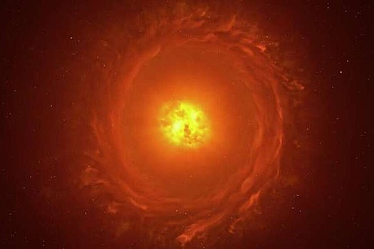 Одна из крупнейших звезд во Вселенной сбросила оболочку и может взорваться в любой момент