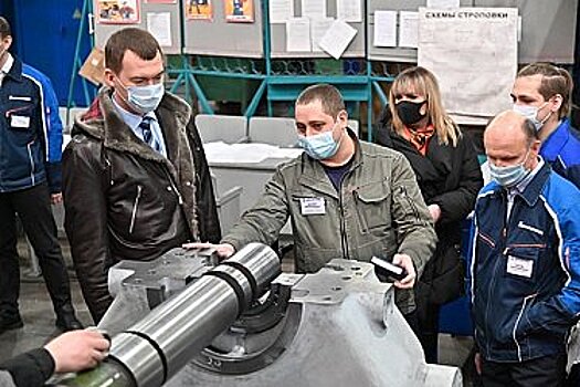 Дегтярев поддержал производство нагнетателей воздуха на «Дальэнергомаше»