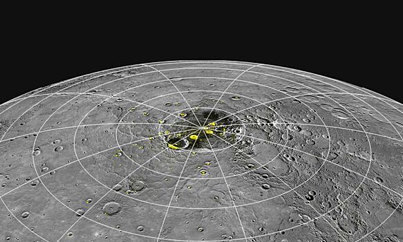 Высокая температура на Меркурии может создать лед