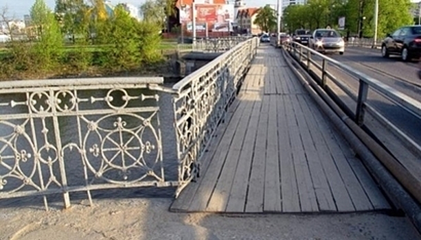 Мост «Деревянный» в Калининграде закрывают на ремонт