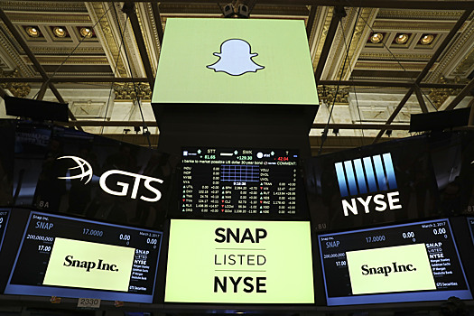 Акции Snap упали на 7% впервые после IPO