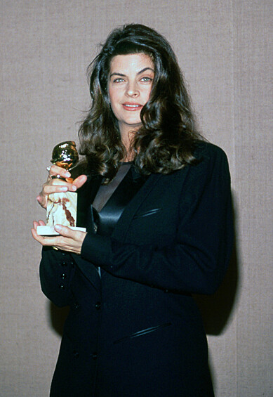 Керсти Элли c «Золотыс глобусом», 1991 год