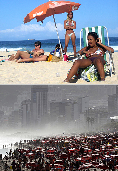 Позагорать на пляжах Рио-де-Жанейро