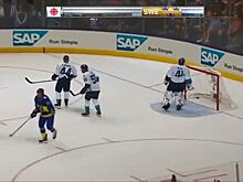 Появилось видео лучших моментов матча Кубка мира Швеция — Европа