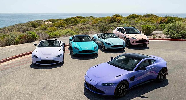 Aston Martin представил уникальный розовый Aston Martin DBX