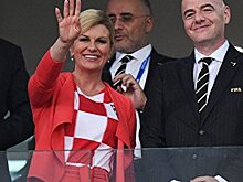 Президент Хорватии по-русски поблагодарила Россию за чемпионат