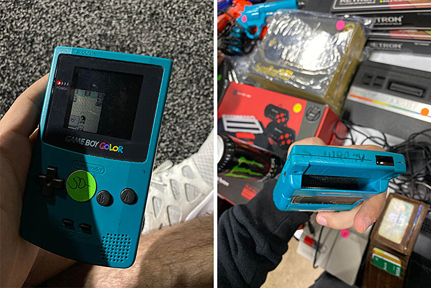 Портативная игровая система Game Boy Color, цветная мечта школьников. 