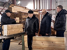 Ришат Алтынбаев посетил деревообрабатывающее предприятие «Стройкапитал»