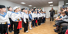 В Ивантеевке 15 ребят вступили в ряды клуба юных моряков им. адмирала Л. М. Жильцова