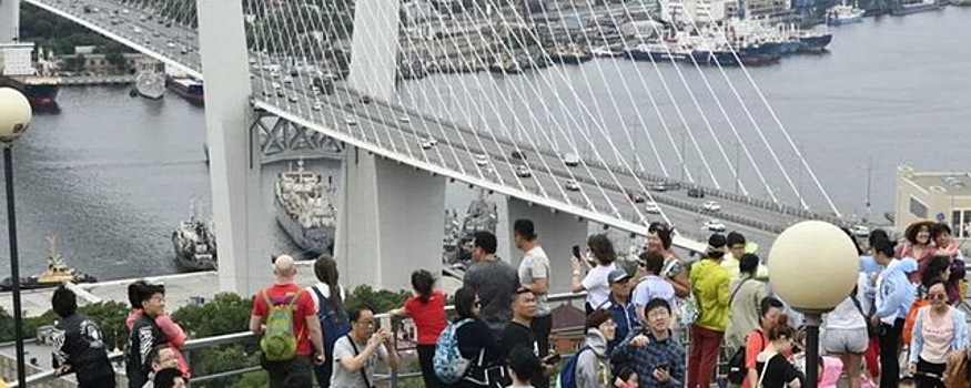 Владивостоке планирует принять 5 млн туристов из Китая