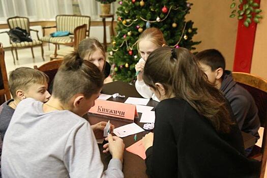 Команда воскресной школы храма на Волжском приняла участие в интеллектуальной игре