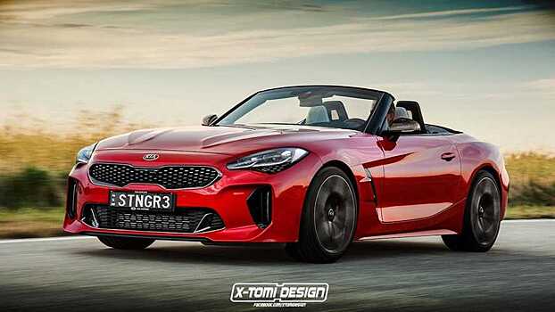 BMW Z4 с внешностью от KIA Stinger: наиболее сексуальный рендер уходящего года