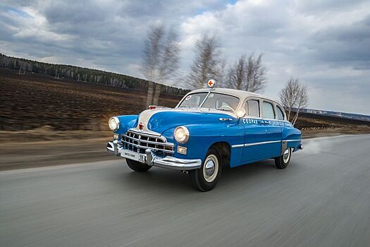 Редчайший санитарный лимузин ГАЗ-12Б восстановили в Свердловской области