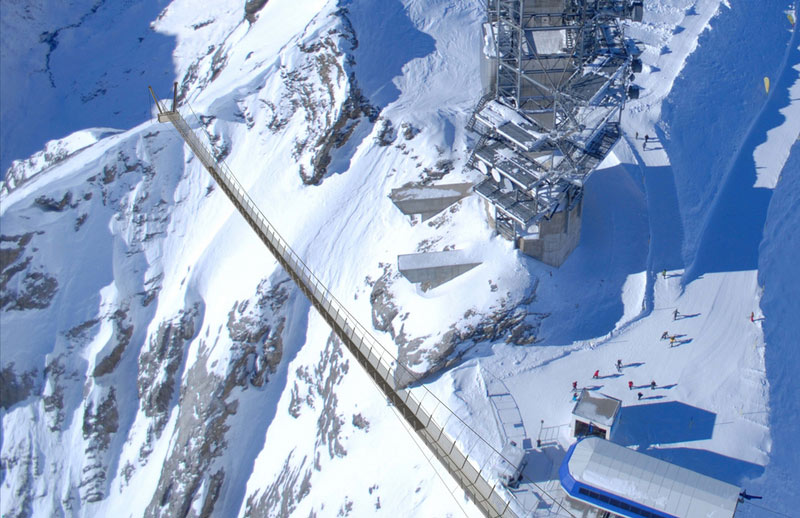 Подвесной мост Titlis Cliff Walk, Швейцария, Швейцария