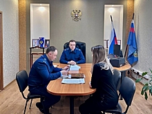 Зампрокурора Пензенской области Евгений Новиков провел личный прием жителей Мокшанского района
