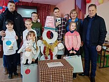 Виктор Кувайцев исполнил мечты детей в Токмаке