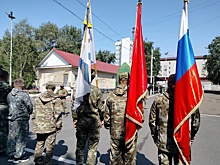 22 добровольца из Оренбурга отправились на службу в казачий батальон БАРС-6 «Форштадт»