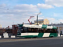 В Саратове под трамвайными путями провалилась земля. Встали вагоны двух маршрутов