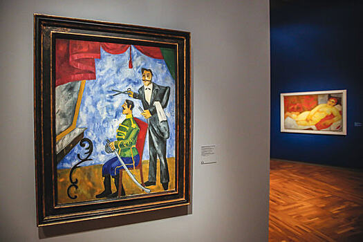 Большая и яркая выставка Михаила Ларионова проходит в Новой Третьяковке