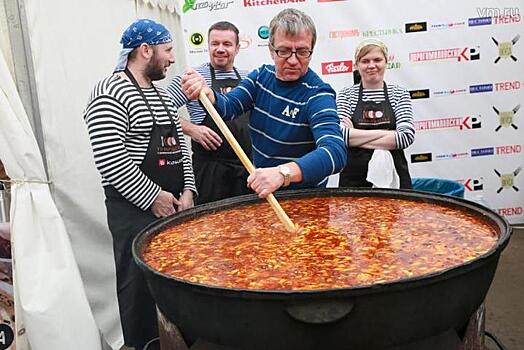 Первый гастрономический фестиваль ухи прошел в Москве