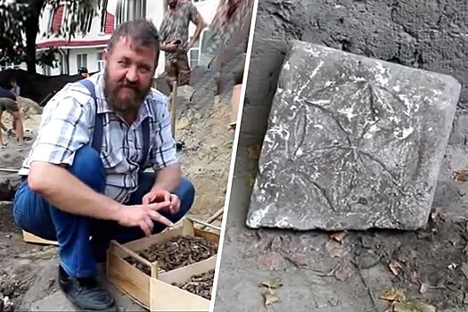 В Азове нашли полностью вымощенную костями улицу