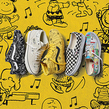Vans выпустил коллекцию с персонажами Peanuts