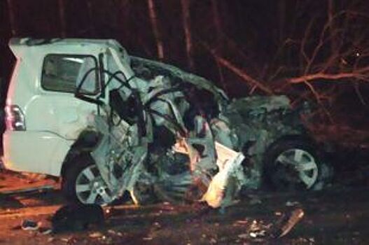 В Муромском районе в аварии погиб водитель внедорожника