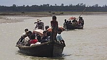 У Бангладеш затонула лодка с беженцами рохинджа