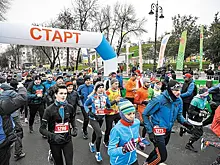 Около 1 500 человек участвовали в забеге на самарской набережной