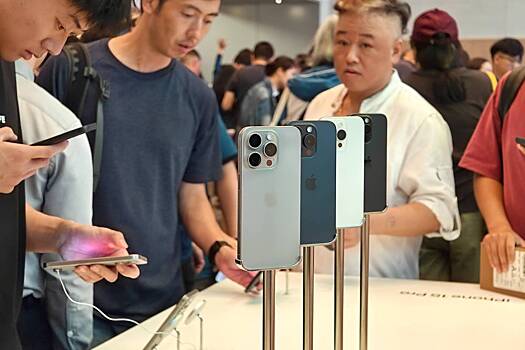 В Китае рухнули продажи iPhone