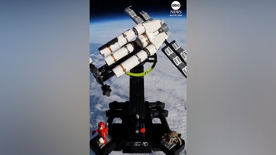 ABC: набор Lego внесен в Книгу рекордов Гиннесса после полета в стратосферу