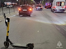 Три самокатчика попали в ДТП за выходные